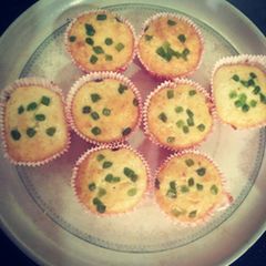 A picture of Tuti fruity and Coconut Cupcake.
