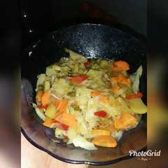 A picture of Tumis koltangtel ayu.