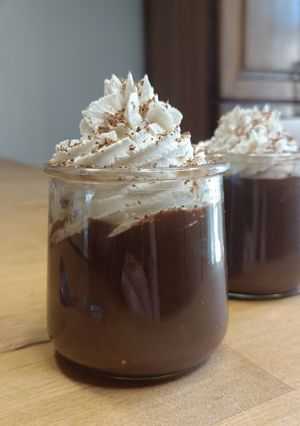 Une photo de 🌿Liégeois chocolat (sans produits laitiers)