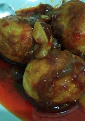 Foto resep Telur sambal terasi anti ribet