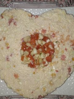 صورة لوصفة سلطة صيفية بالأرز