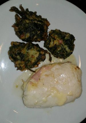 Una foto de Croquetas de espinaca