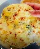 Aaloo Paratha(flavoured potato stuffed Indian flat bread)