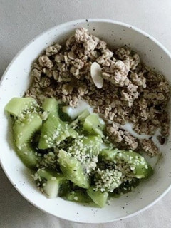 Foto de Iogurte com Granola e Kiwi