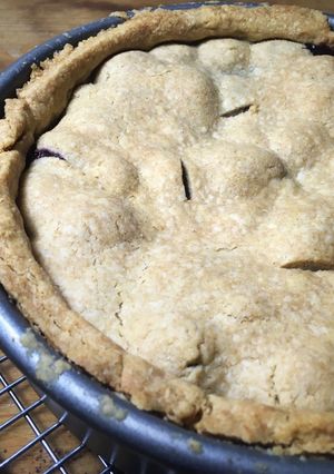A picture of Berry Pie (Inspired by Duarte's Tavern).
