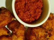 A picture of black gram fritters