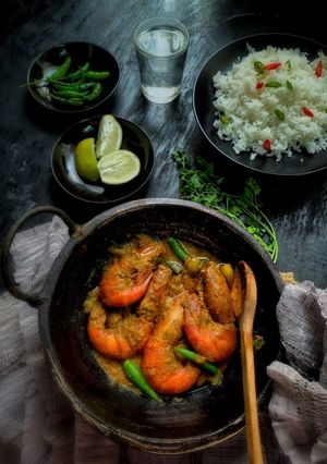 শিরোনাম: দ্ই চিংড়ি। রেসিপির প্রধান ছবি