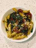 Sun-Dried Tomato Spinach Pasta