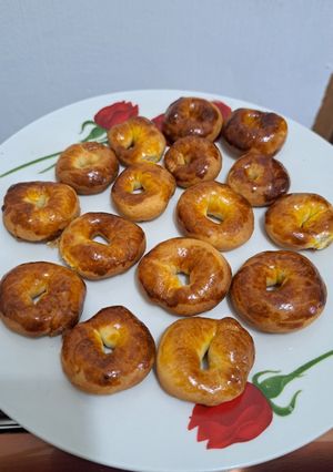 O poză a rețetei Covrigei vanilați de casă(fără unt).