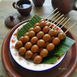 Sate telur puyuh ala angkringan