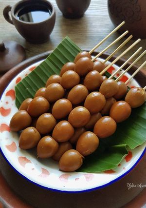 Foto resep Sate telur puyuh ala angkringan