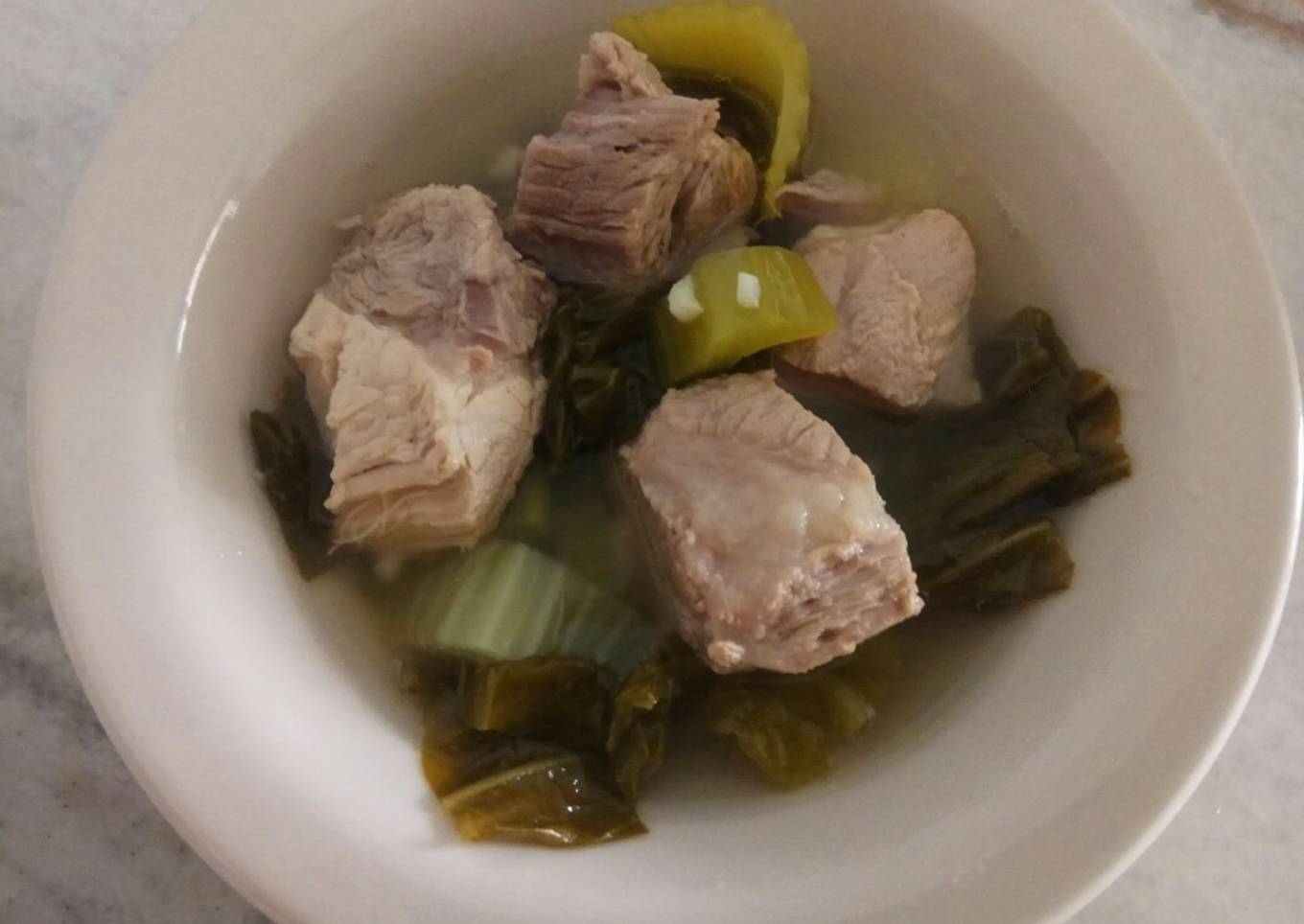 Bakut Sayur Asin / Paikot Sayur Asin