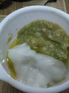 Foto resep Mpasi 6+ oyong, labu siem kecil, tofu