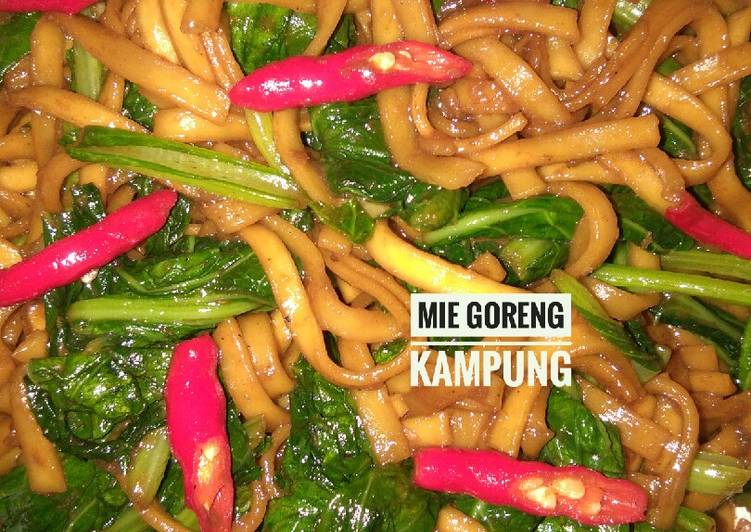 Bagaimana Menyiapkan #59 mie goreng kampung yang Enak Banget