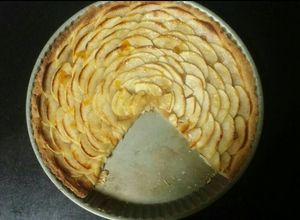 صورة لوصفة تارت التفاح