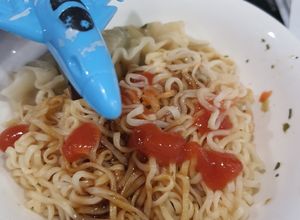 Foto resep Mie wonton pedas manis