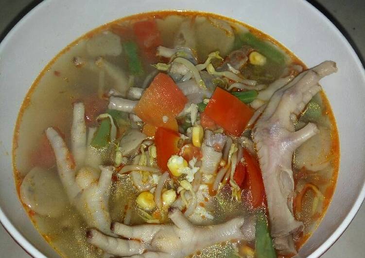 Resep Tomyam ceker oleh nitas88 Cookpad