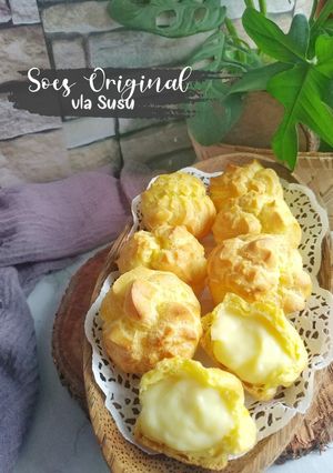Foto resep (534) Soes Original (Vla Susu)