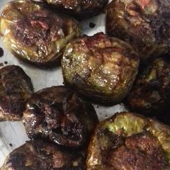 A picture of Stuffed capsicum.