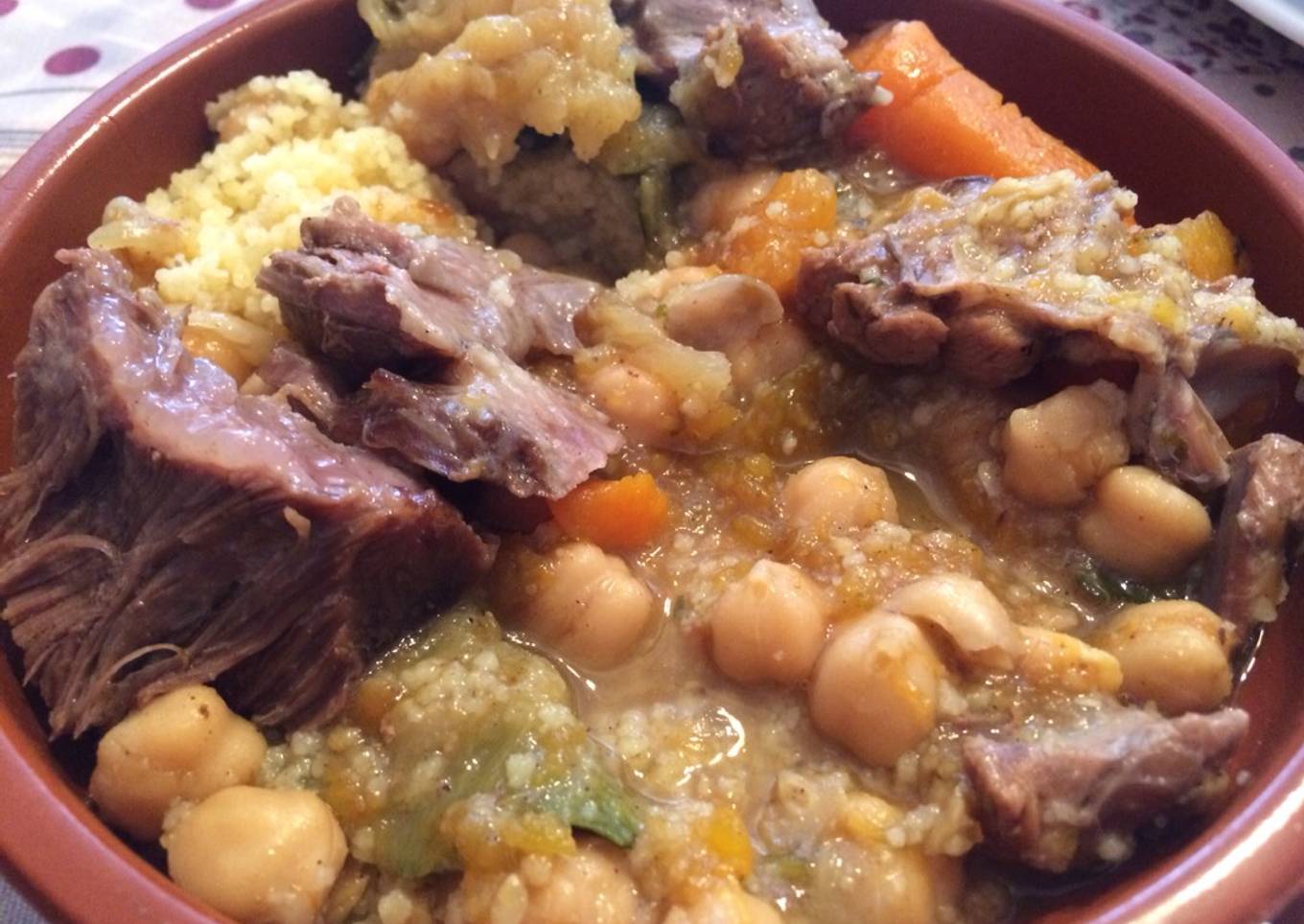 Cous cous marroqui mixto