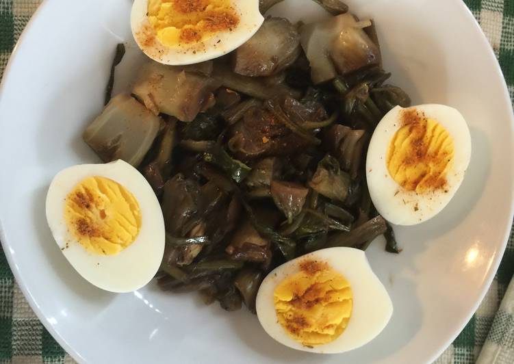 How to Make Perfect Puntarelle and Hard  Boiled Eggs