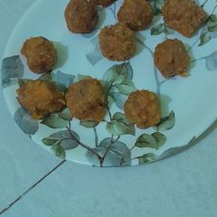 A picture of Sweet Papaya Laddu.
