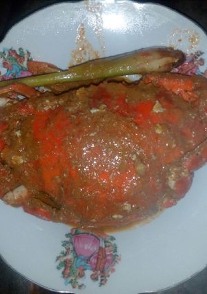 Foto resep Kepiting saos padang (modifikasi)