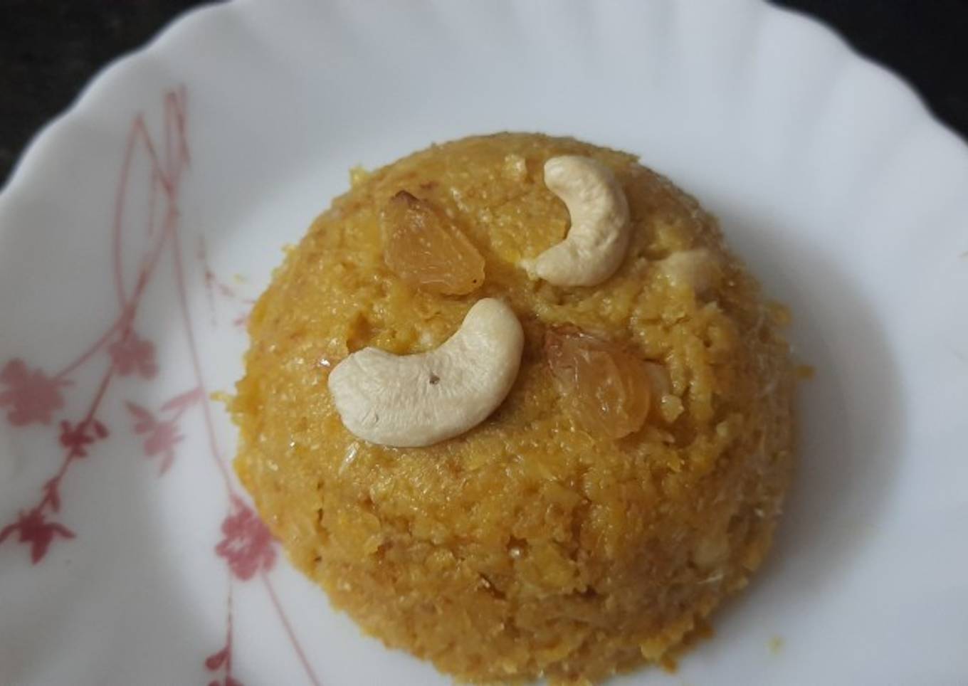 Sweet corn halwa