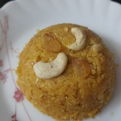 Sweet corn halwa A picture of Sweet corn halwa.