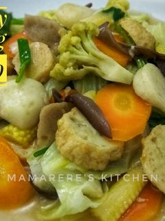 Foto resep Capcay Goreng Bakso