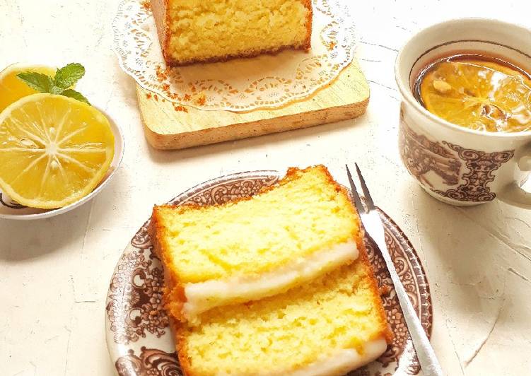 Cara Membuat Lemon Butter Cake 🍋🍋🍋 yang Lezat Sekali