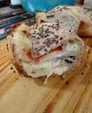 Pizza integral rellena 🎉🎊