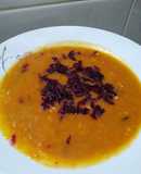 Sopa de remolacha y verduras