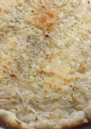 Una foto de Pizza fugazzeta