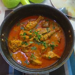 A picture of Chicken curry.