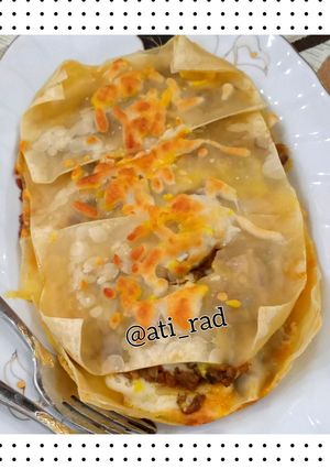 عکسی از دستور لازانیا 🫔