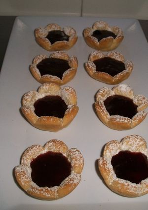 Una foto de Galletas de flor