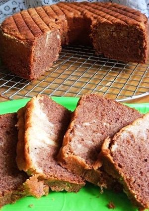 Foto resep Marble Cake, Bolu Sejuta Umat yang Selalu Ngangenin