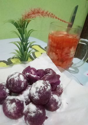 Foto resep Bola-bola ubi ungu