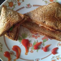 A picture of Cheesy Pizza Sandwich.
