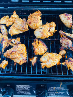 A picture of Bbq Chicken 🍗.