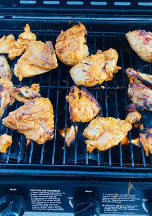 A picture of Bbq Chicken 🍗.