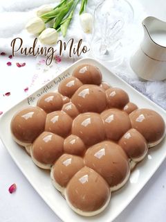 Gambar Puding milo #manisan #maraton ramadhan