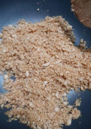 Hình của món Ruốc cá cho bé ăn dặm 8M+.