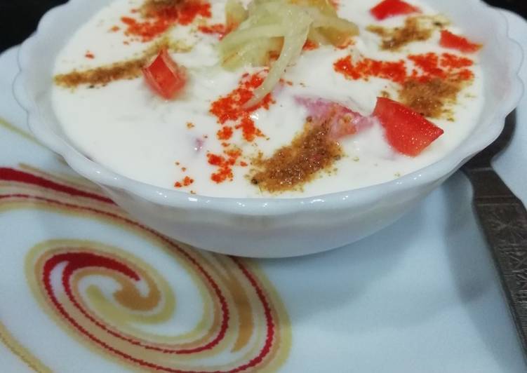 Cucumber &amp; Tomato Raita