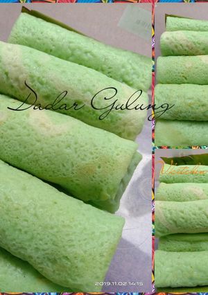 Foto resep Dadar Gulung Isi Unti Kelapa