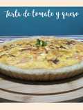 Tarta de tomate y queso