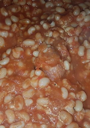 صورة لوصفة اللوبيا باللحمه
