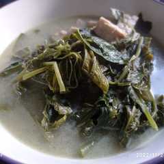 รูปของ Sayur mbayung (daun kacang panjang)