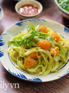 Hình của món Su Su Xào Trứng Muối.